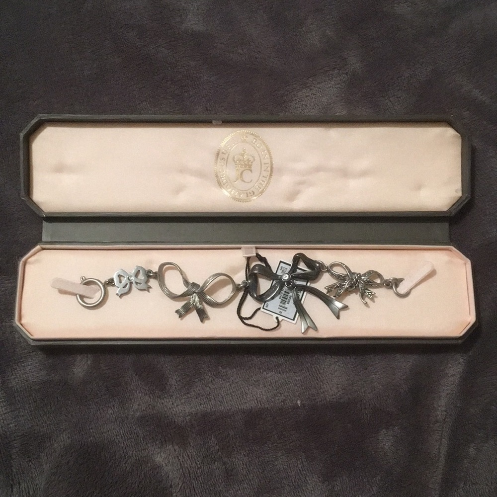 Juicy Couture bow bracelet